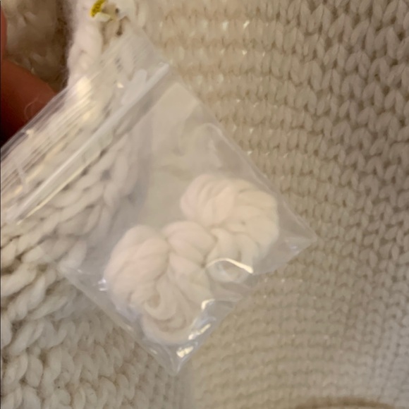 Indigenous Cream knit long Cardigan with Waterfall Collar size L boho casual - Picture 5 of 9